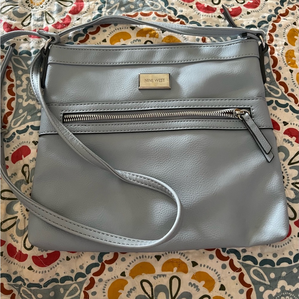 Nine West Light Blue Crossbody Bag